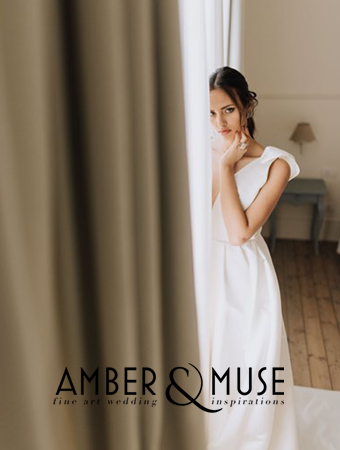 Amber & Muse Modern elopement in Warm Autumn Tones